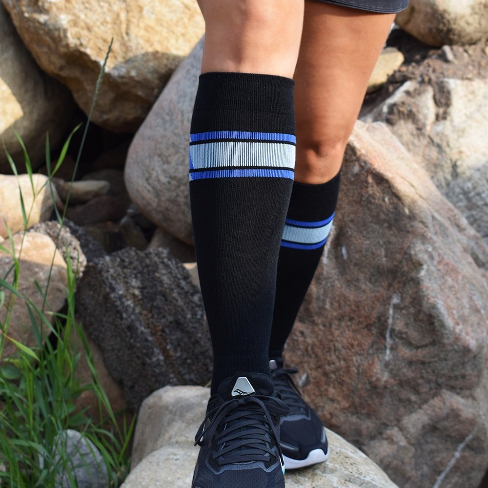 Minfot Sport Kompressionsstrømper Speed Lyocell 2-pak