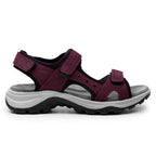 Minfot Sandhamn Sandaler Dame Nubuck Bordeaux