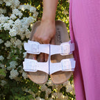 Minfot Softstep Sandaler Dame Biosandal 2-remme Softstep Hvid