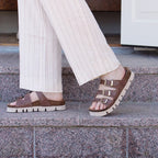 Minfot Upstep Lux Sandaler Dame Brun