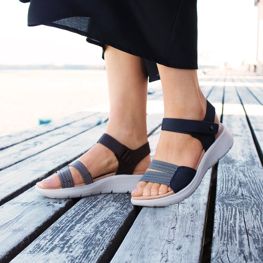 Minfot Cloudlite Eve Sandaler Dame Sort