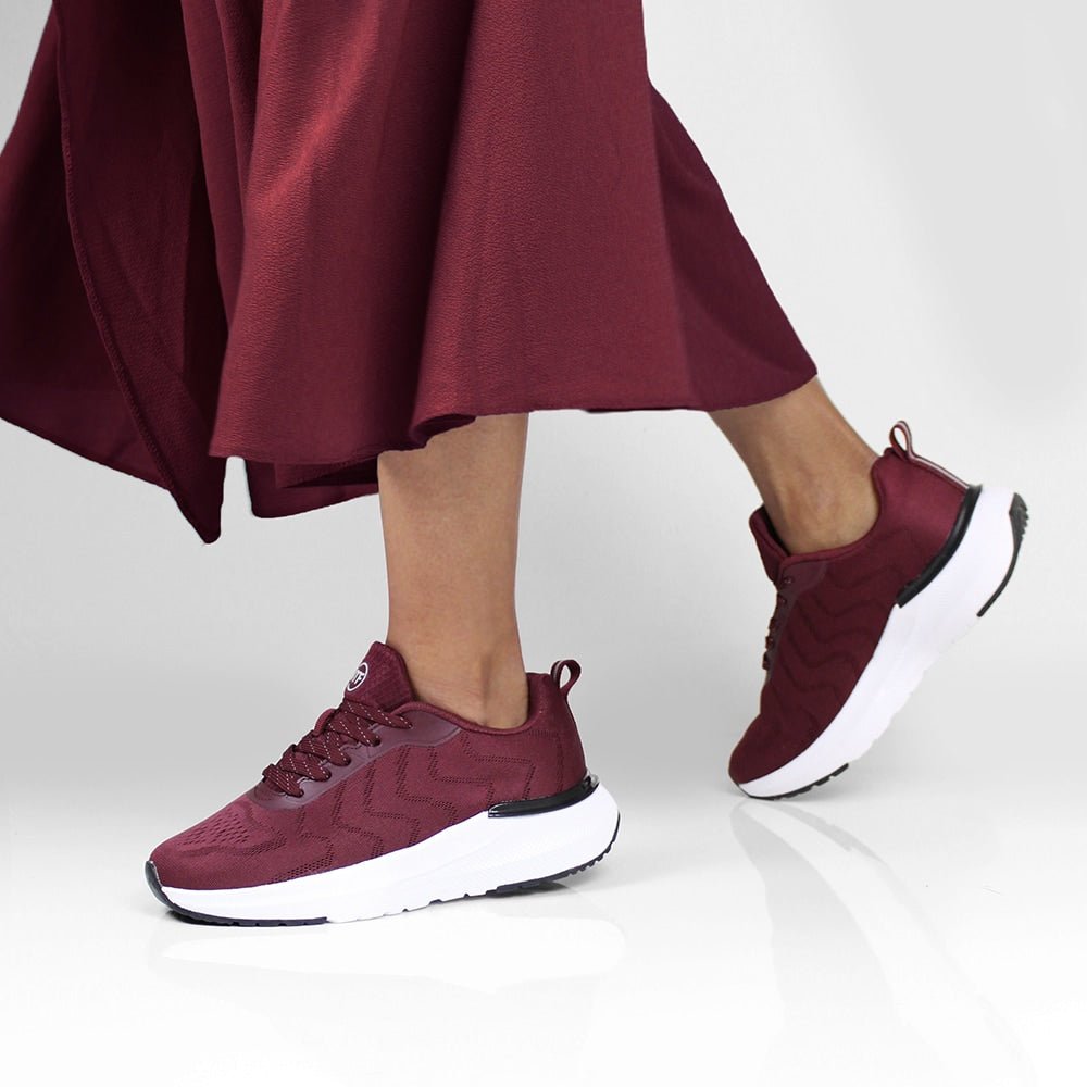 Produktbild 2 - Minfot Sneaker Move Bordeaux