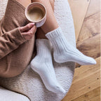 Falke Bedsock Strømper Dame Hvid 1-pak