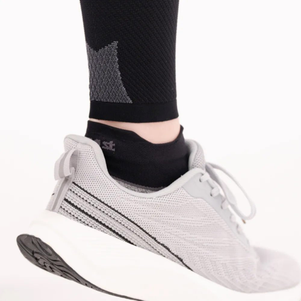 OS1st CS6 Calf Sleeves Lægstrømper Sort 1-pak
