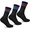 Minfot Sportsstrømper Lyocell Rush Sort 3-pak