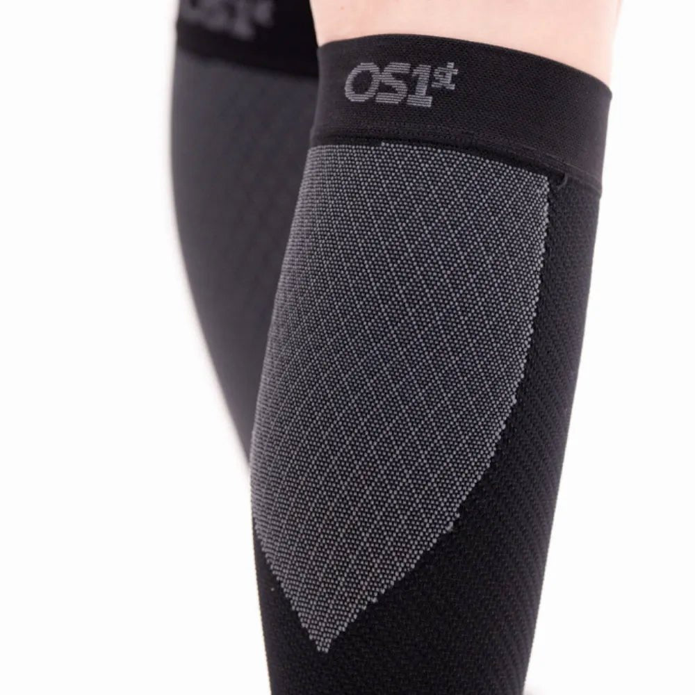 OS1st CS6 Calf Sleeves Lægstrømper Sort 1-pak