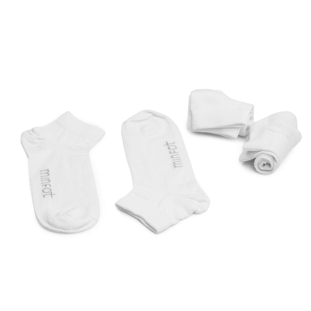 Produktbild 6 - Minfot Strumpor Trainer Vit  3-Pack