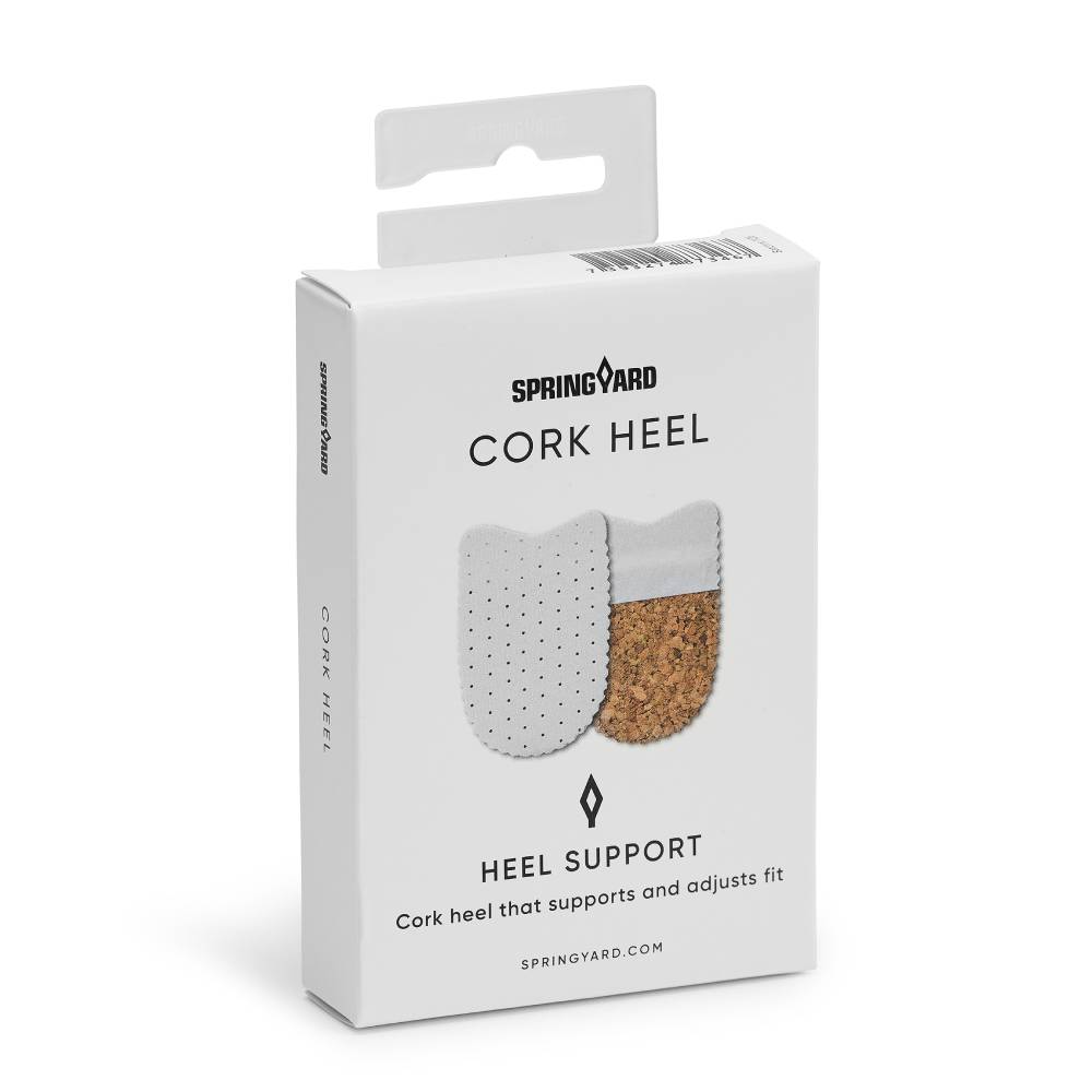 Springyard Cork Heel Hælpude 