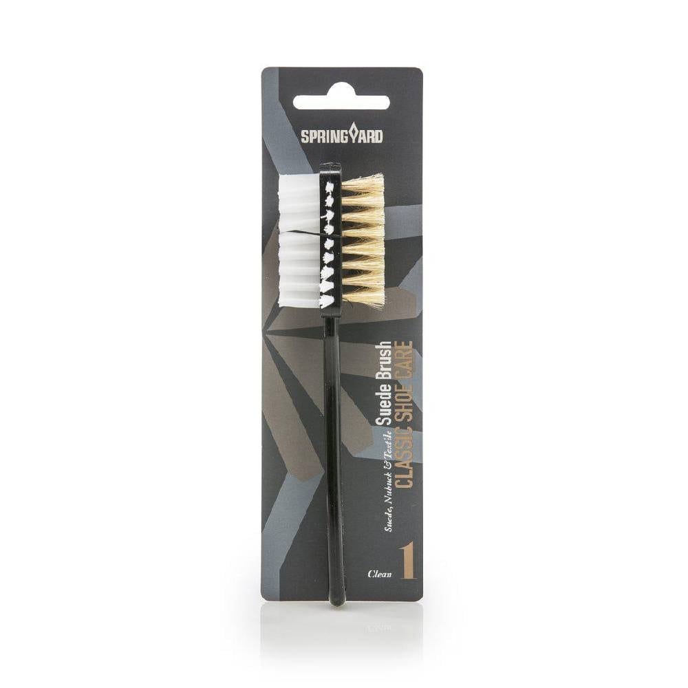 Springyard Suede Brush Skobørste til Ruskind