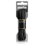 Springyard Snørebånd Round Wax Black