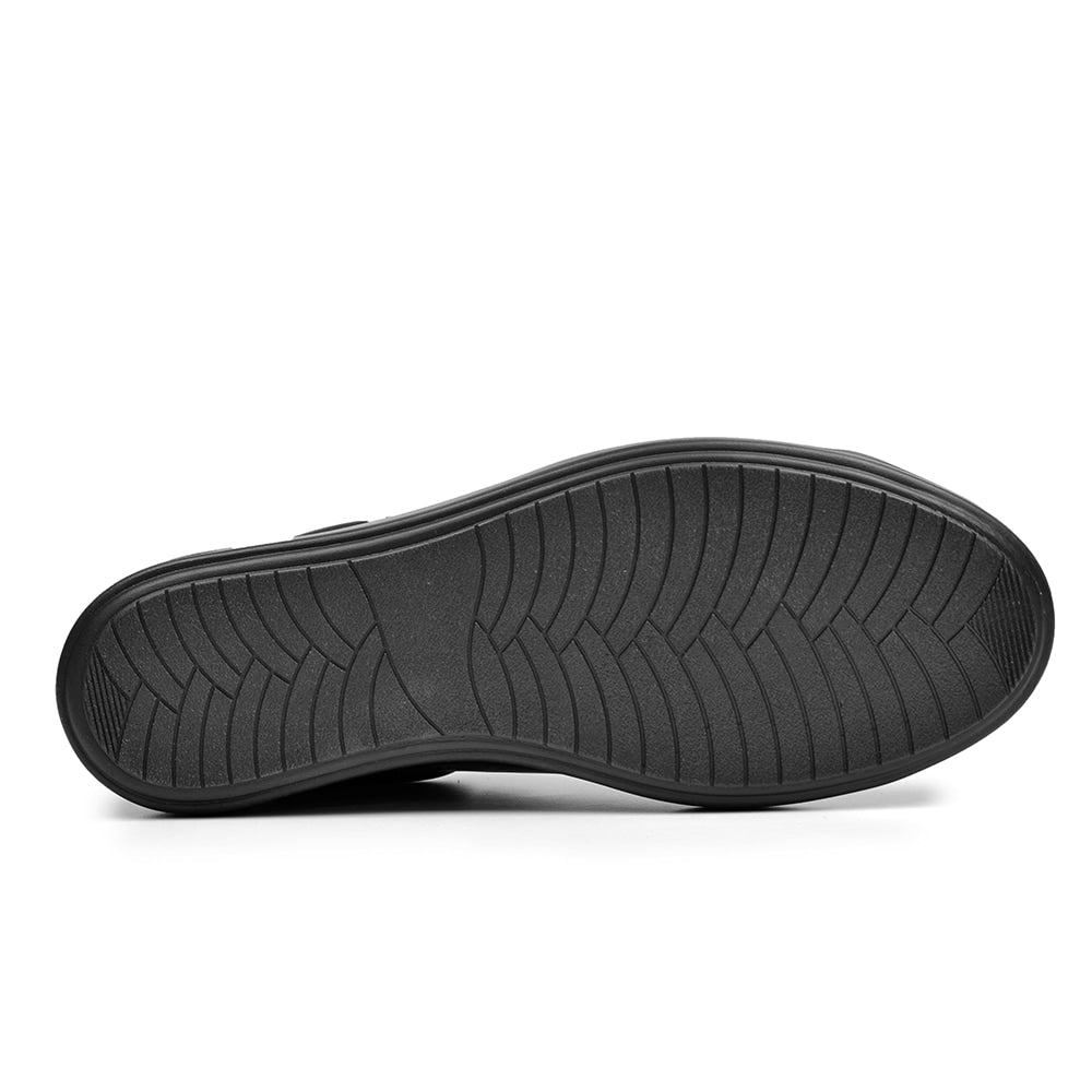Minfot Aveny Sneaker Dame Læder Sort