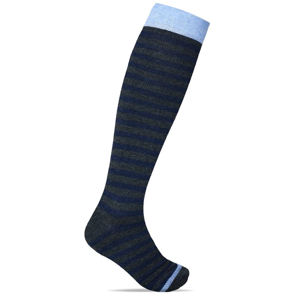 Minfot Støttestrømper bomuld Eco Line Grey 1-pak