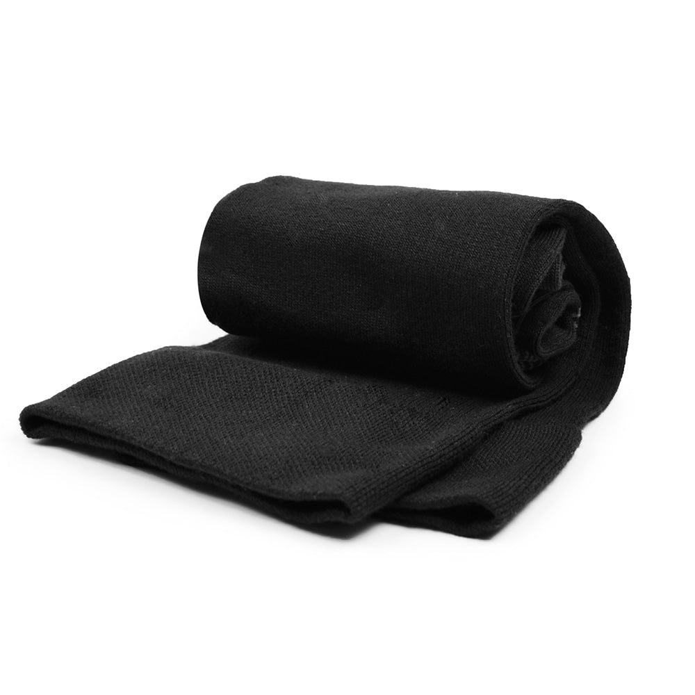 stodstrumpor-breda-svarta-bomull-minfot