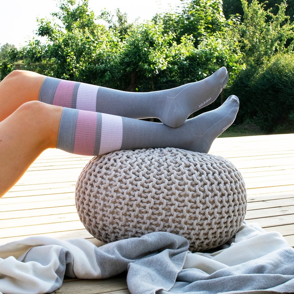 Produktbild 2 - Minfot Støttestrømper Bambus Rosalin 5-pak