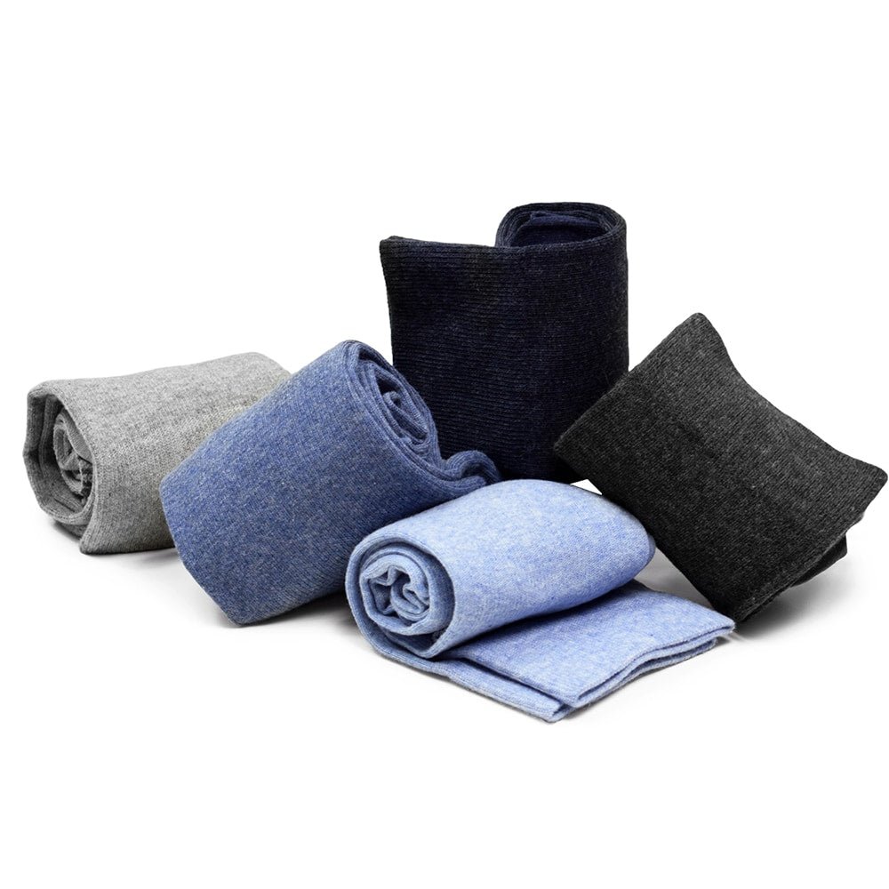 Produktbild 3 - Minfot Støttestrømper Bomuld Eco Melange 5-pak