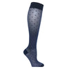 SupCare Støttestrømper Nylon Prikket Navy