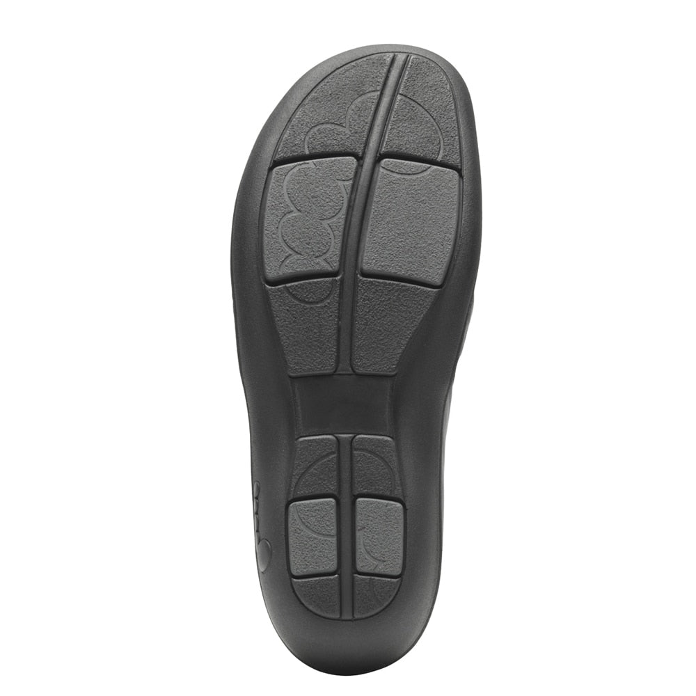 Produktbild 4 - New Feet Astrid Breda Sandaler Hälkappa Kardborre Dam Svart