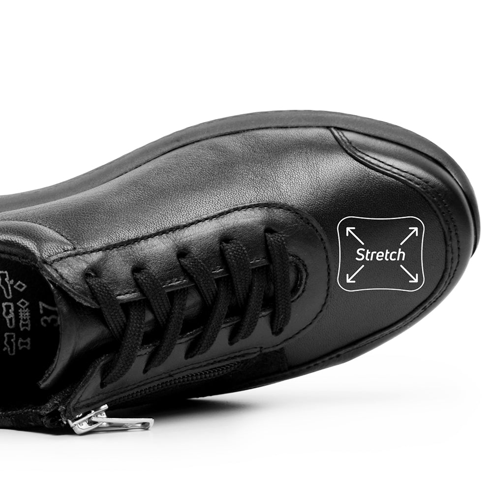 Minfot Way Sneaker Bred Stretch Zip Sort