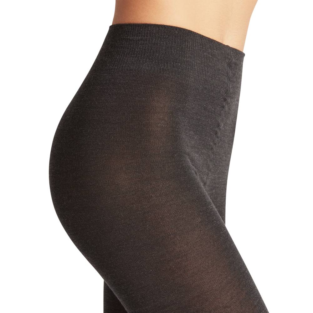 Falke Softmerino Tights Strømpebukser Dame Grå Melange