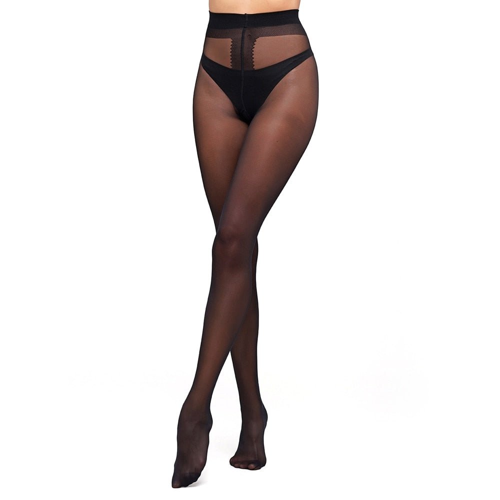 Giulia Infinity Nylonstrømpebukser 40 den Sort
