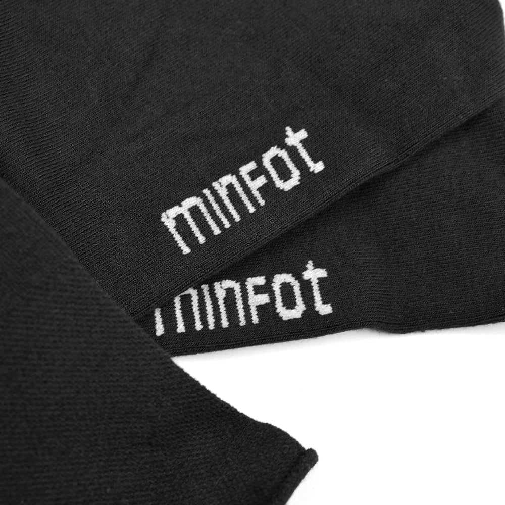 Produktbild 6 - Minfot Sensitive Bambu Strumpor Svart 5-pack