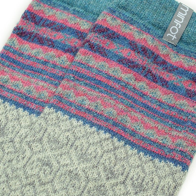 Minfot Uldstrømper Mys Multi 2-pack