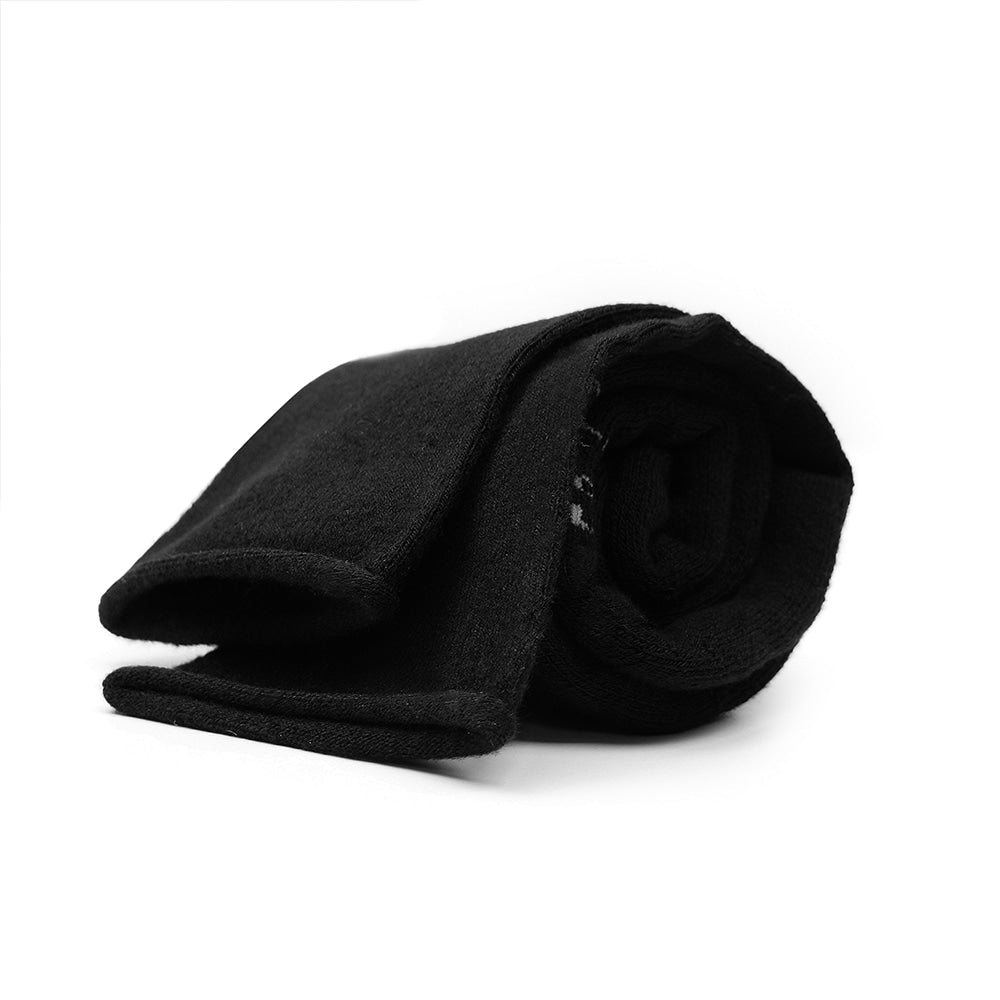 Minfot Sensitive Bambusstrømper Terry Frotté Sort 1-pak