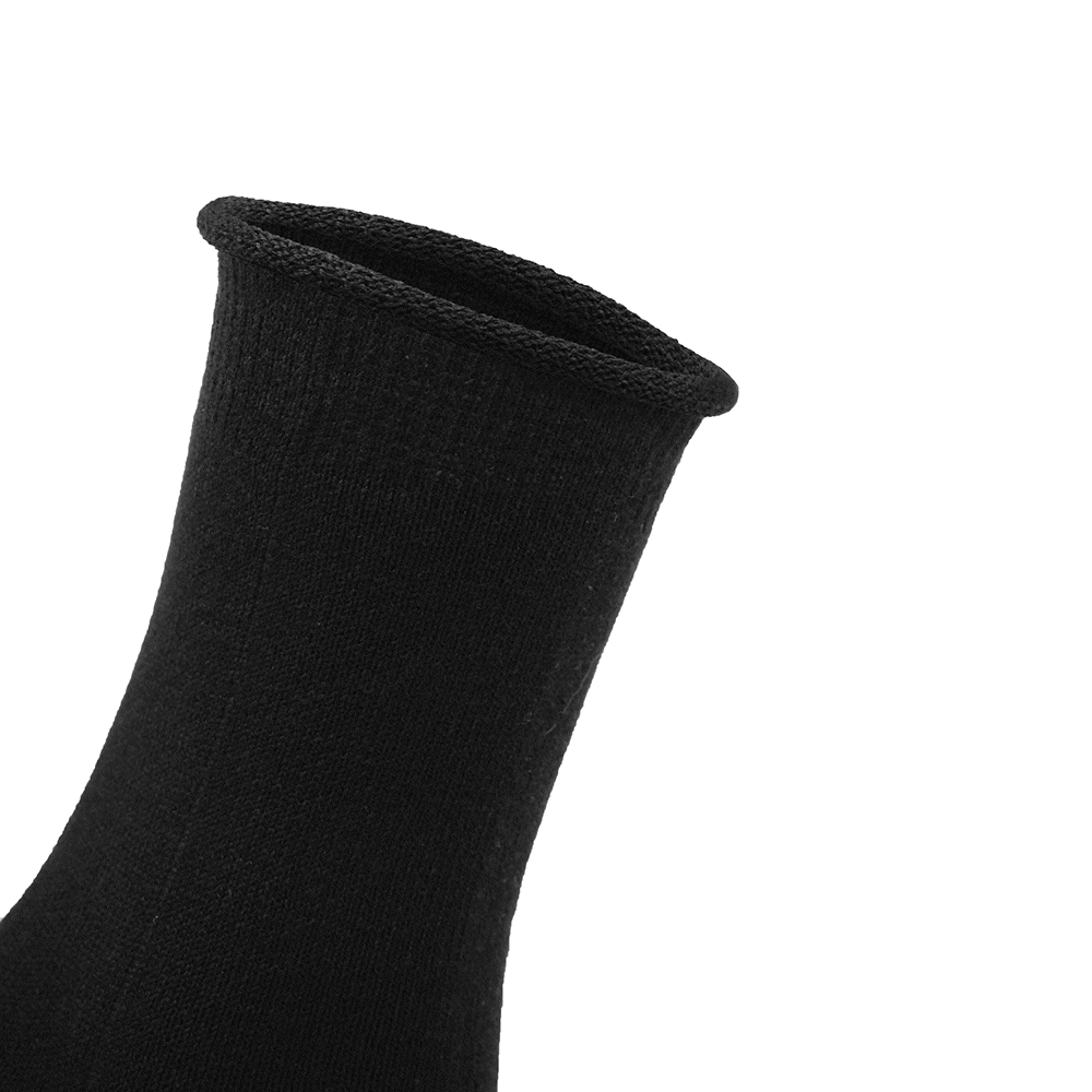Produktbild 3 - Minfot Sømløse Strømper Bomuld Sort 1-pak