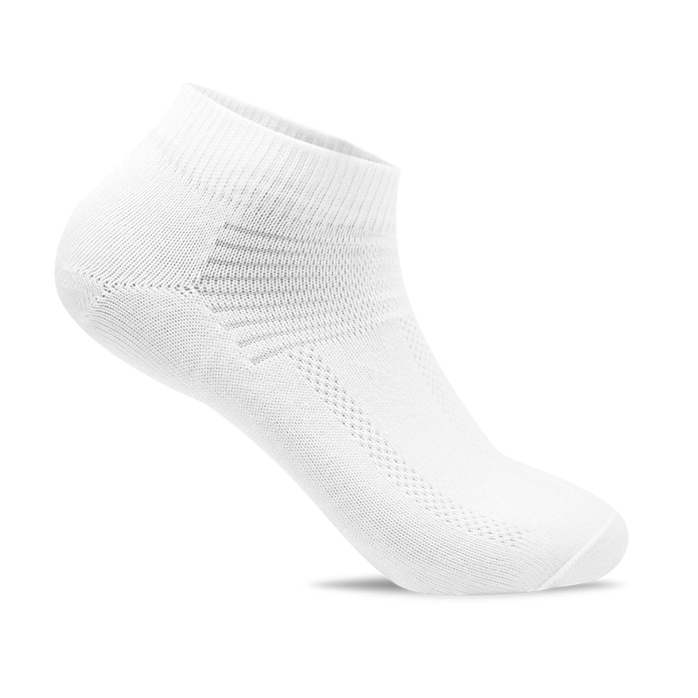 Produktbild 5 - Minfot Strumpor Trainer Vit  3-Pack