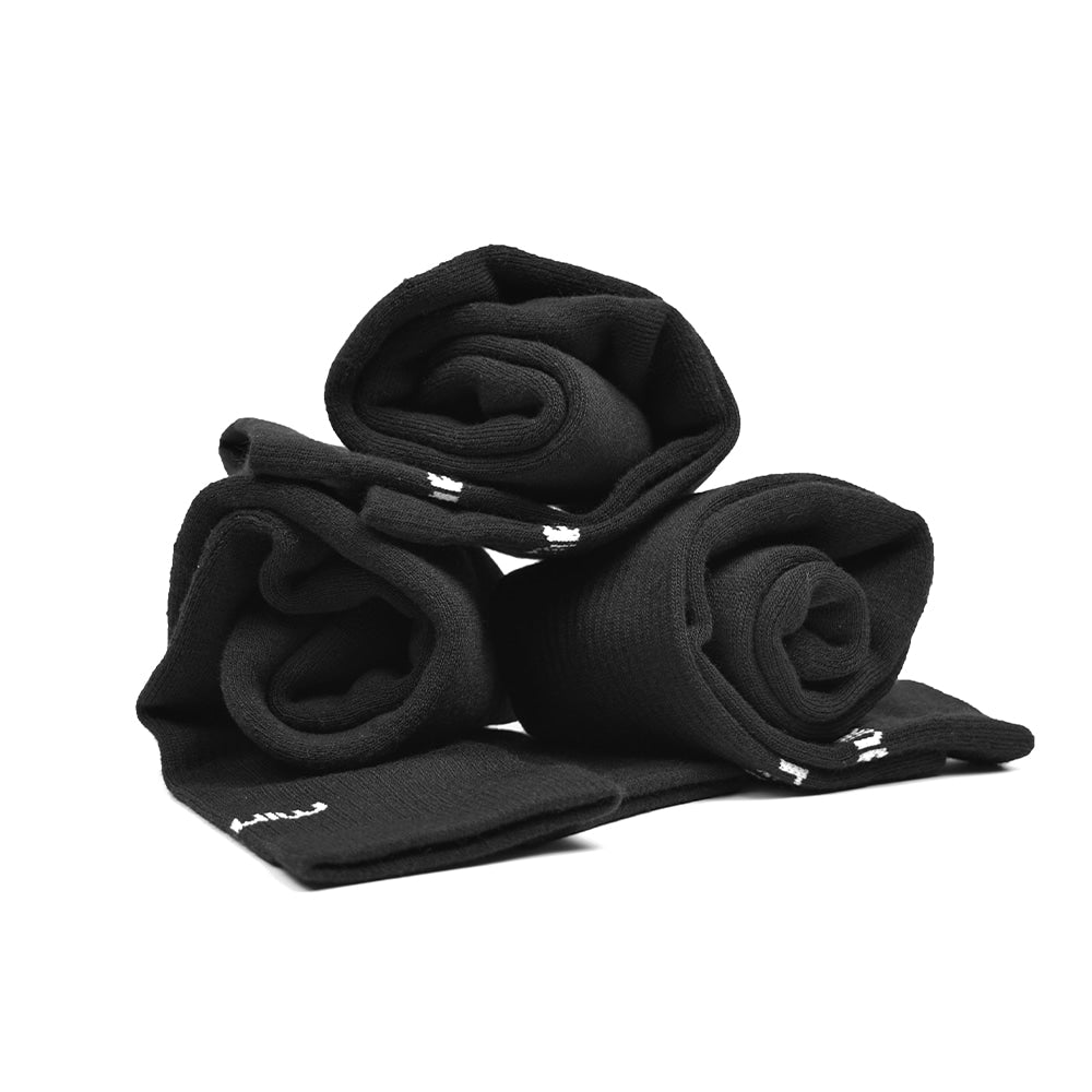 Produktbild 5 - Minfot Vandringsstrumpor Bambu Merinoull  Svart 3-pack