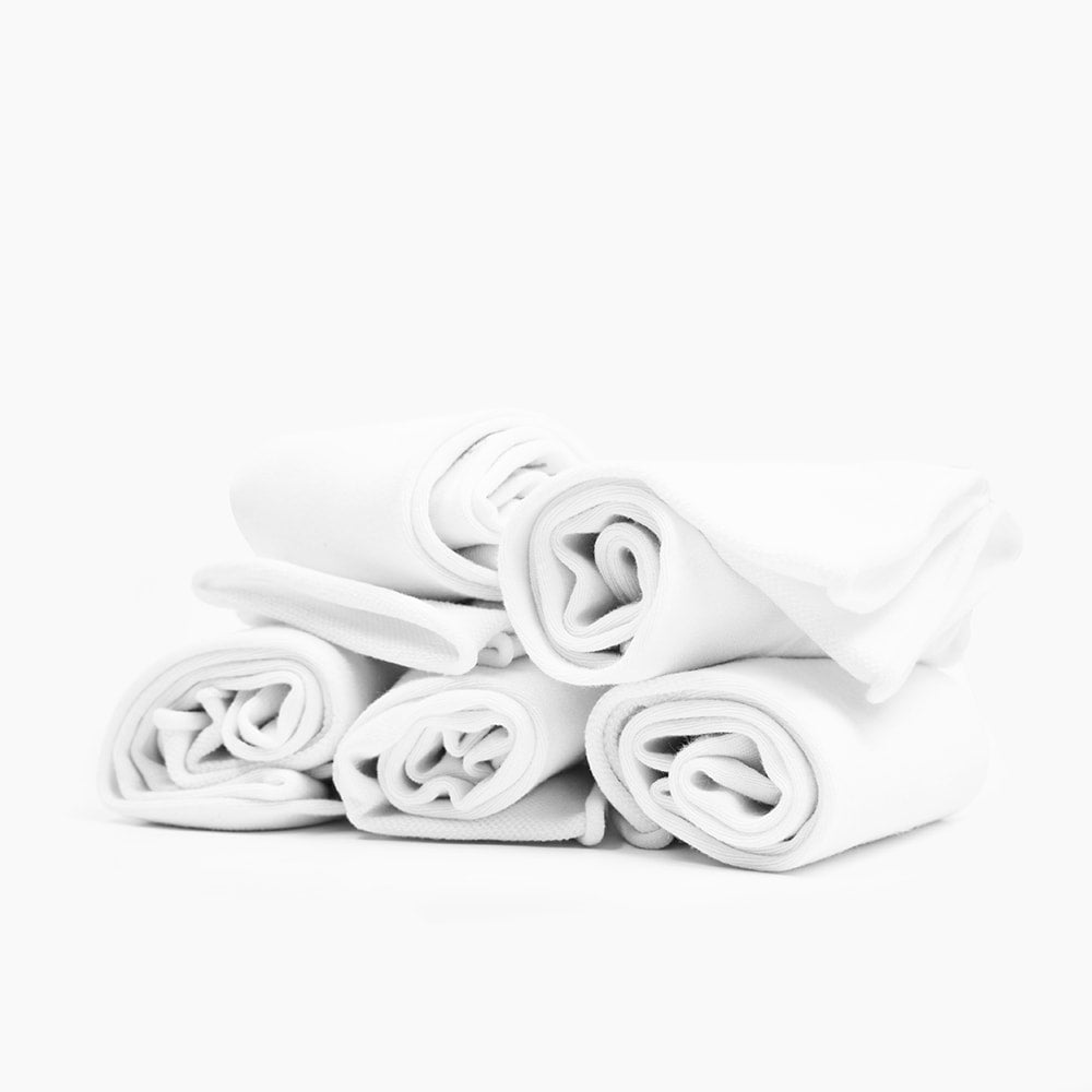 Produktbild 4 - Minfot Sensitive Bambusstrømper Hvide 5-pak