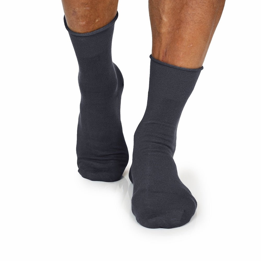 strumpor-till-kansliga-fotter-Minfot-sensitive-Bambu-Stone-Mix-5-pack