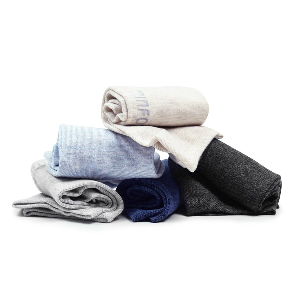 Produktbild 5 - Minfot Bambustrumpor Sneaker Sensitive Melange 5-Pack