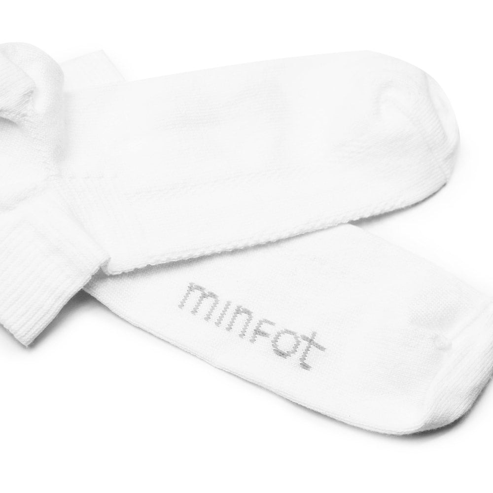 Produktbild 4 - Minfot Strumpor Trainer Vit  3-Pack
