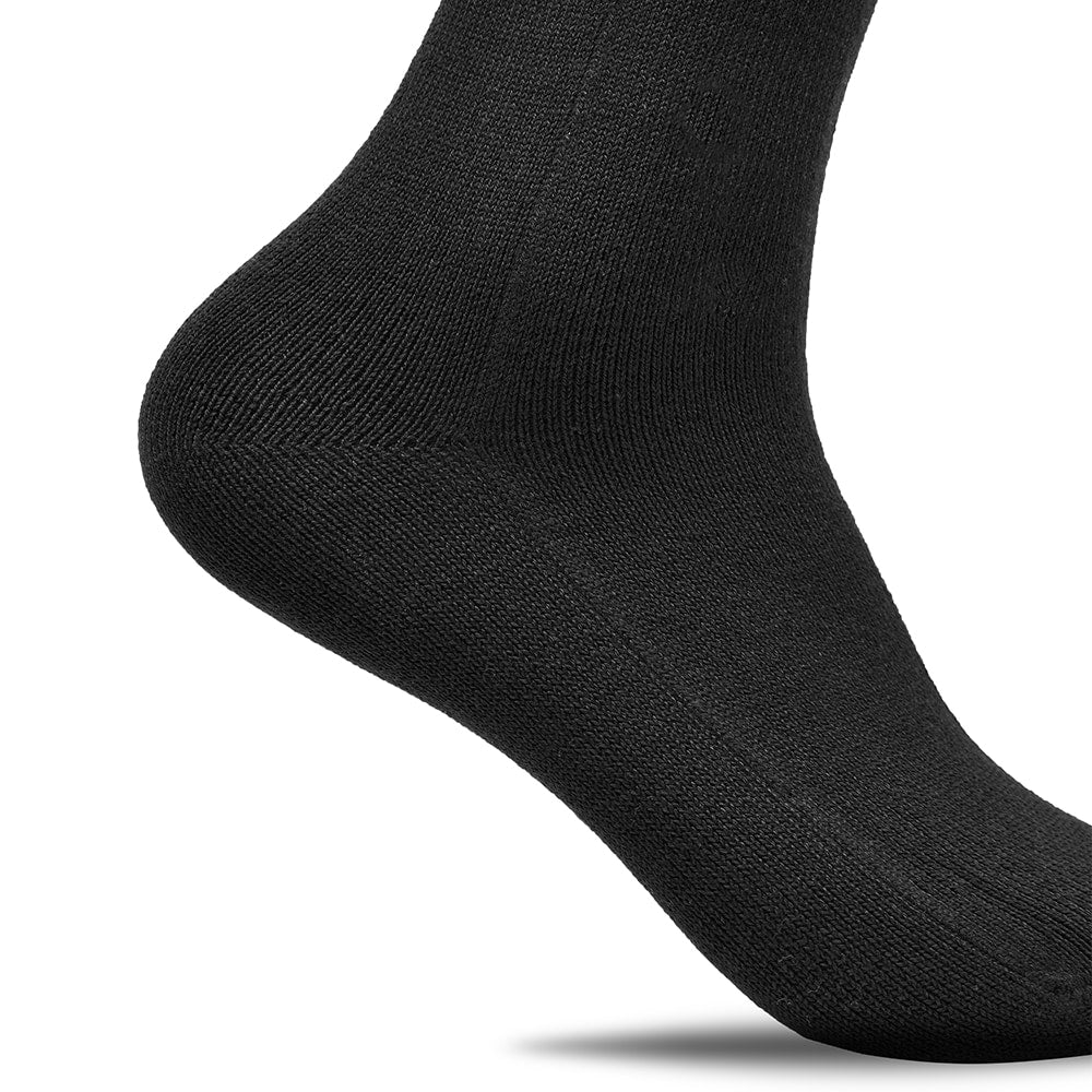 Produktbild 3 - Minfot Sømløse Strømper Bomuld Sort 1-pak