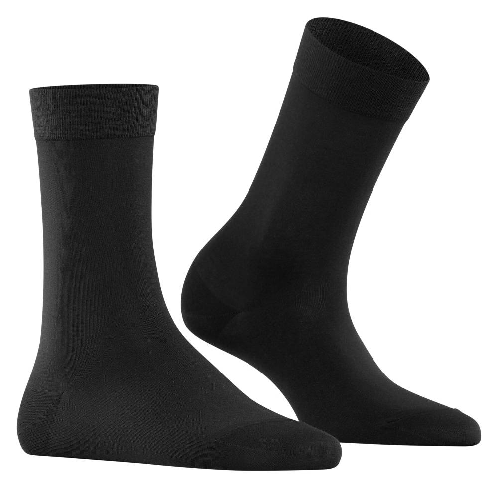 Falke Cotton Touch Strømper Dame Sort