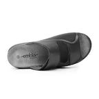 Embla Hälsoskor Sandaler Viola Ergoflex Elastik Sort