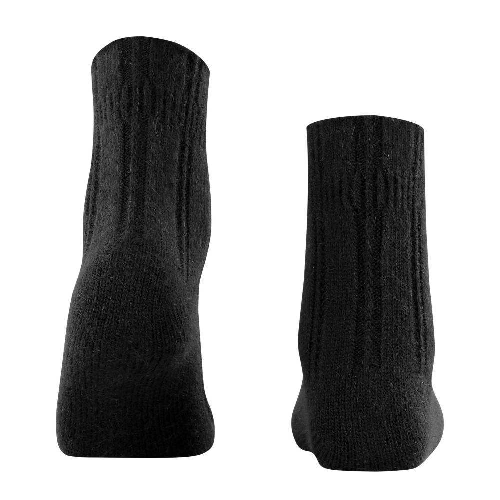 Falke Bedsock Strømper Dame Sort 1-pak
