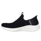 Skechers Ultra Flex 3.0 Easy Win Dame Slip-Ins Black White
