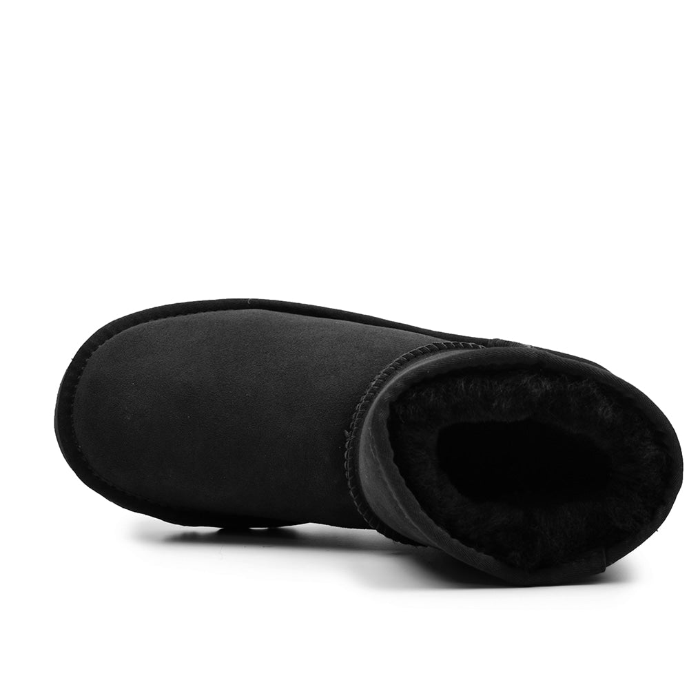 Produktbild 5 - Støvler i fåreskind, Classic Black Rugged Gear