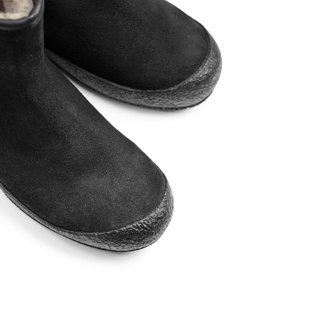 Produktbild 12 - Minfot Curling Boots Lund Mocka Svart