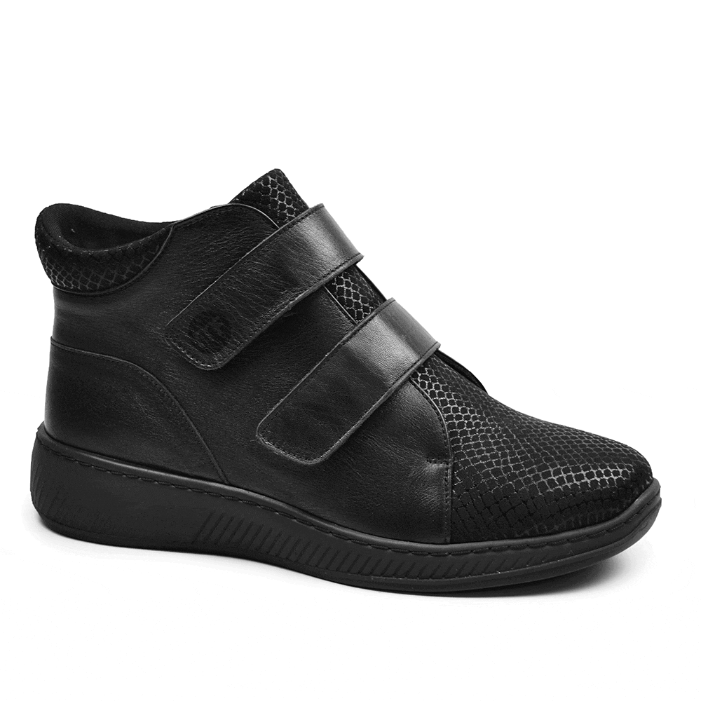 Minfot Hedda Specialsko Stretch Støvle Sort Onyx