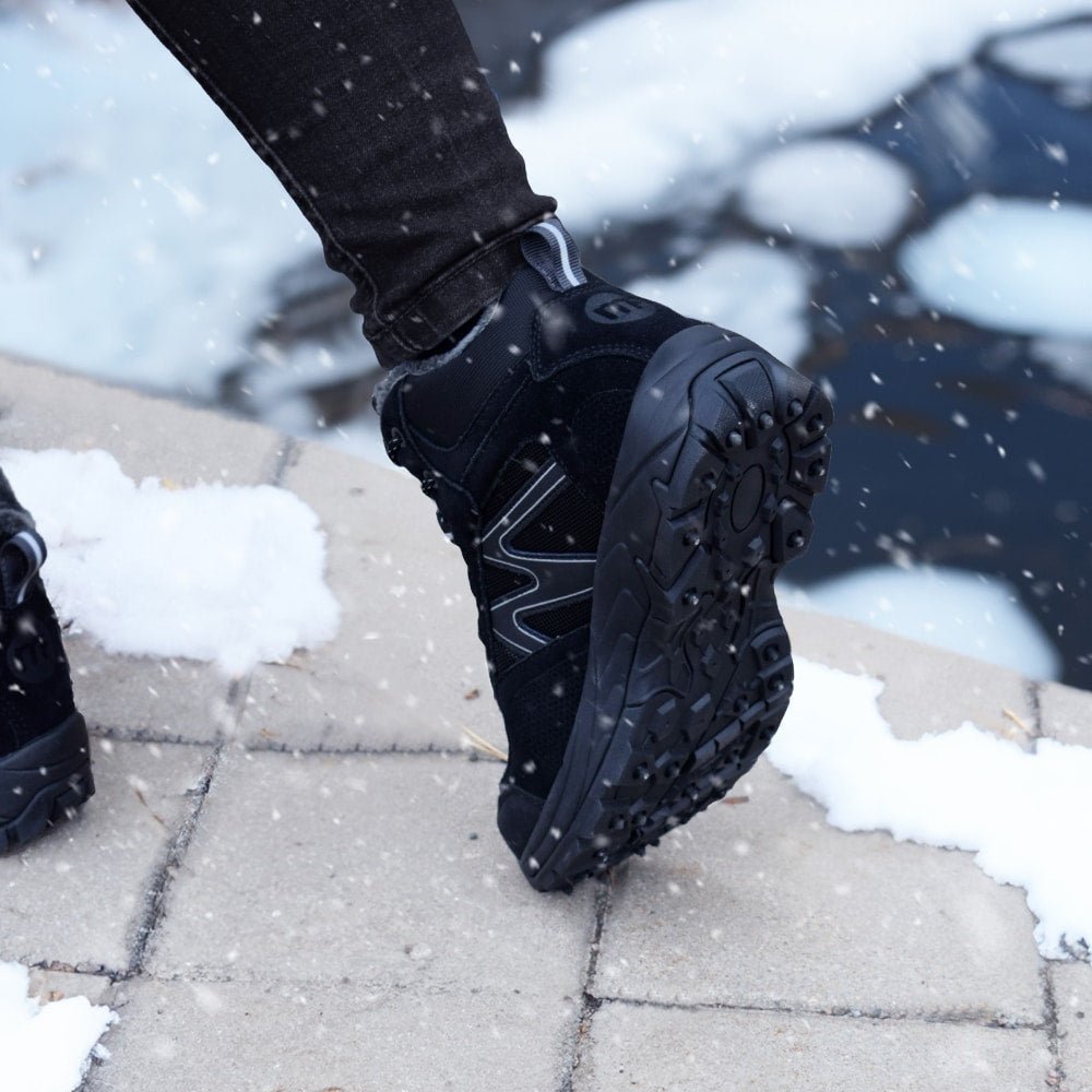 Minfot Snowgrip Pigsko Vandtæt Sort