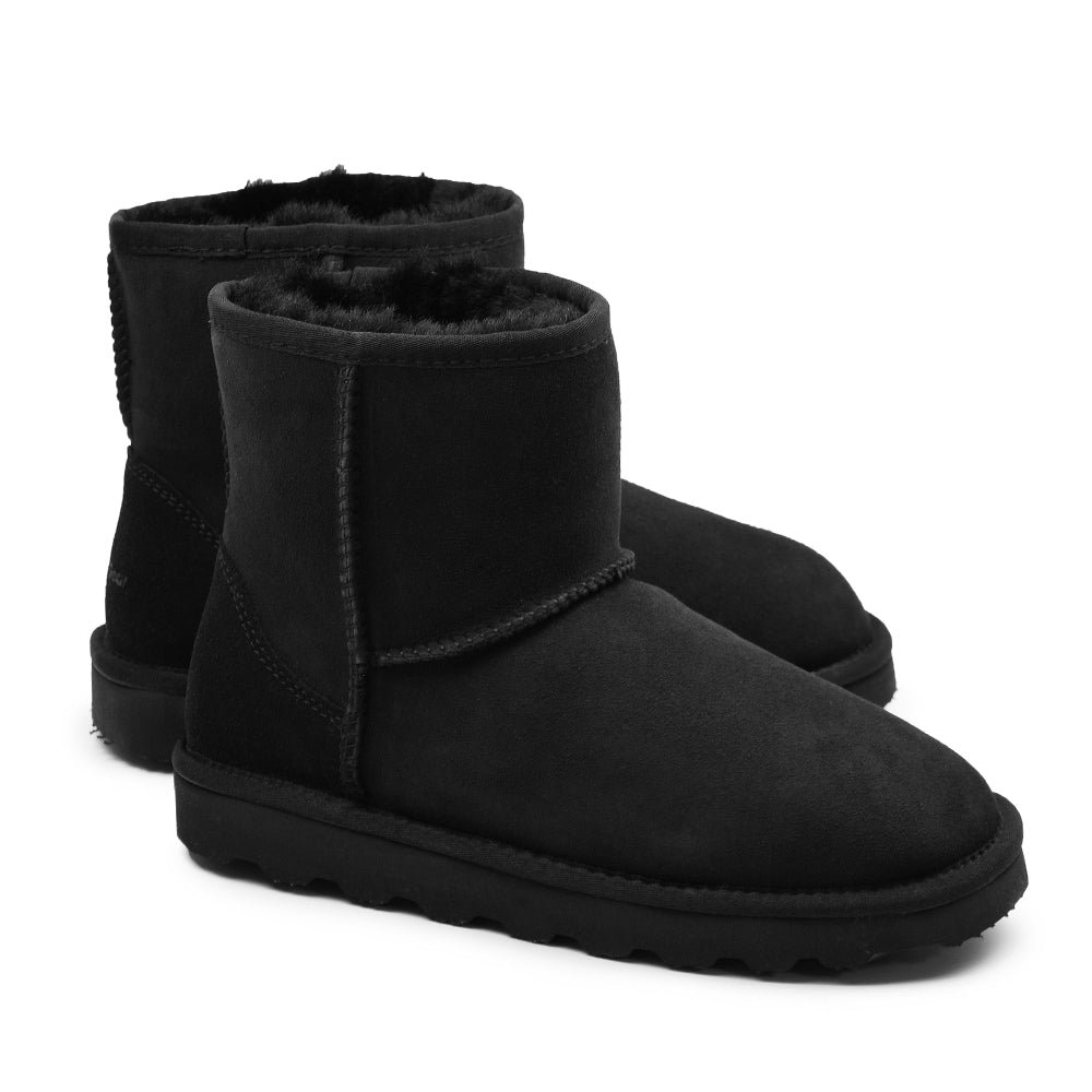 Rugged Gear Støvler Fåreskind Classic Black