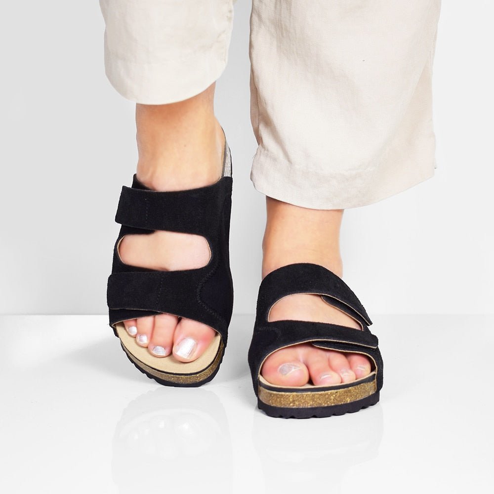 Produktbild 7 - Minfot Hallux Valgus Sandaler Primo Soft Svart