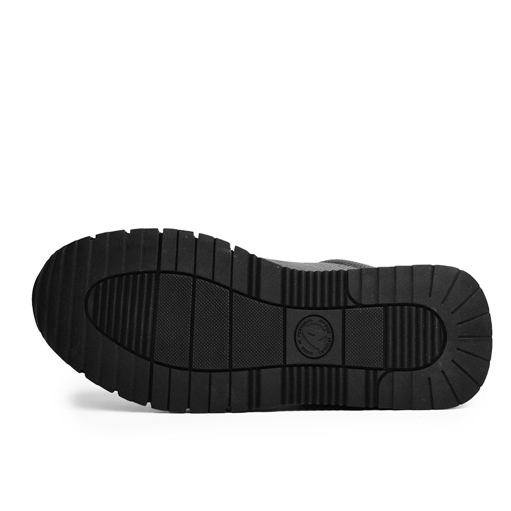 Produktbild 6 - Minfot Max Comfort Sneakere med Lynlås, Sort Læder