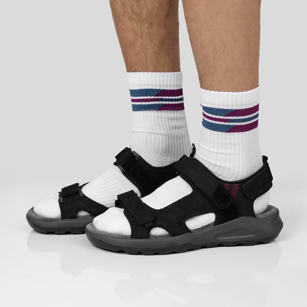 Minfot Sandal Herre Karlshamn Sort