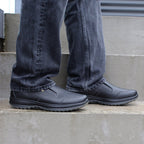 Minfot Rex Loafer Herre Vandafvisende TEX Skind Sort