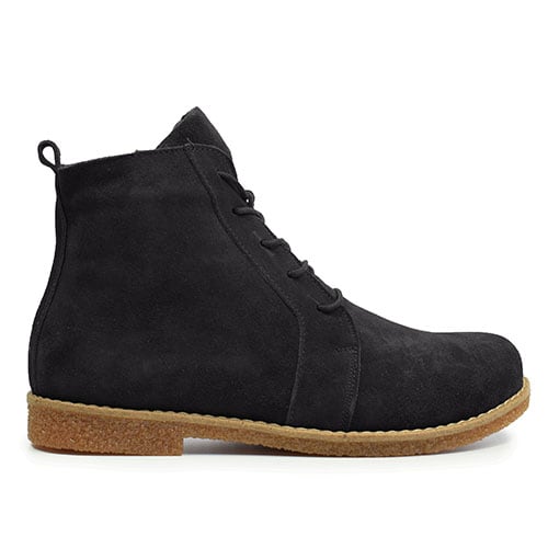 Charlotte of Sweden Mocka Boots Amur Svart