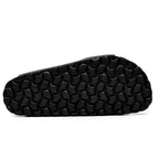 Minfot Uni Bred Biosandal Skinn Sort